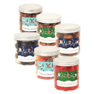 Christmas tin set - 6 pieces